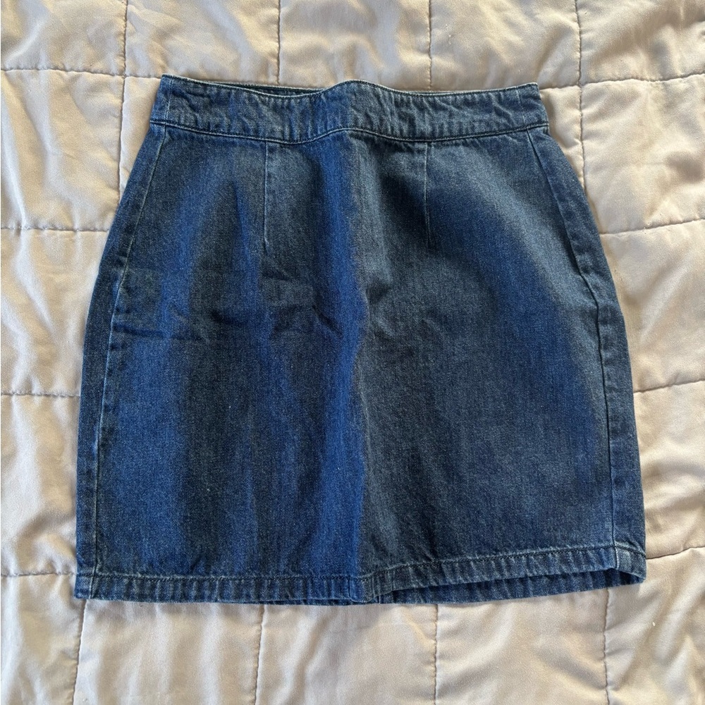 Old Navy Dark Blue Denim mini skirt
